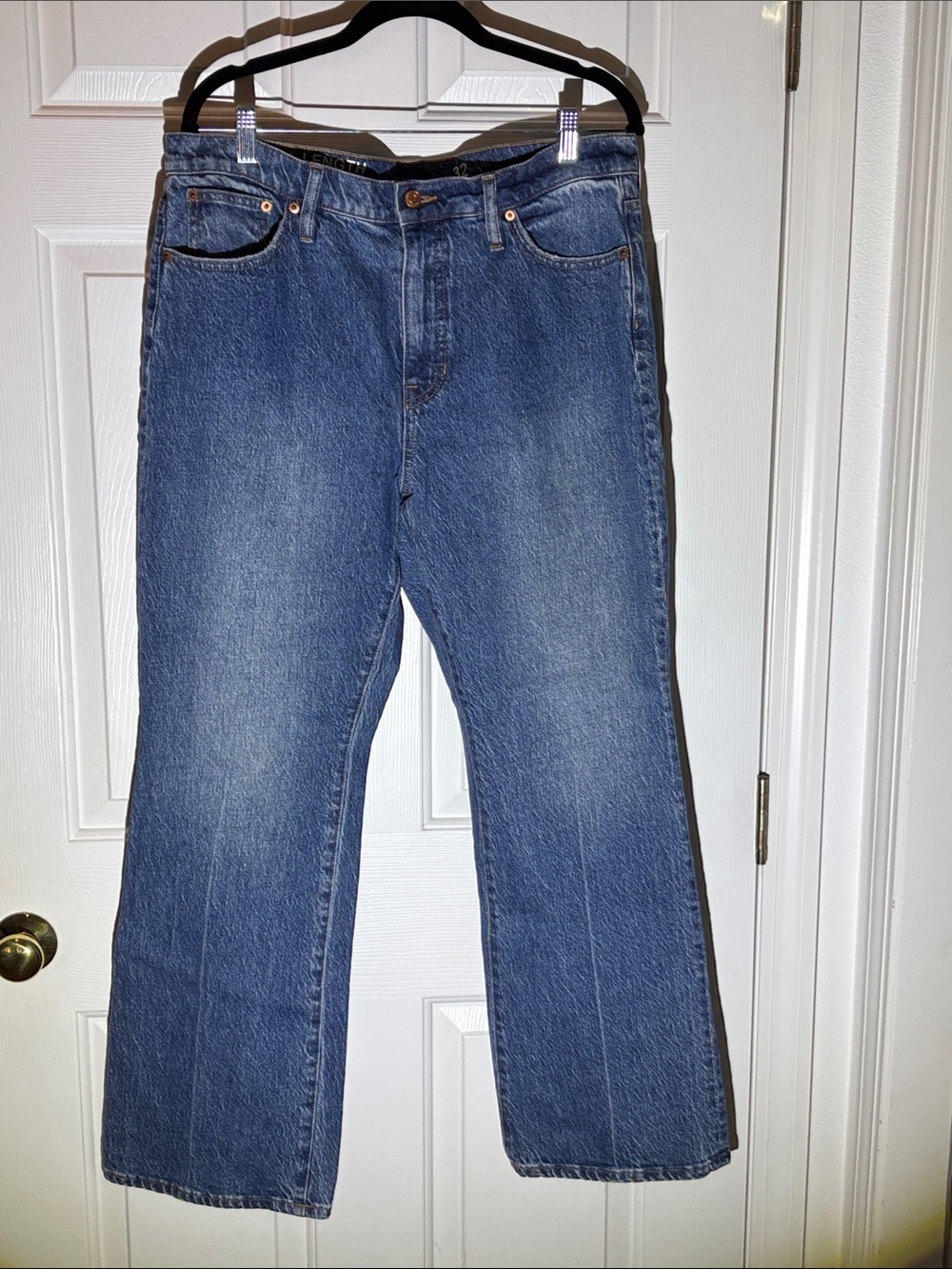 J. Crew Factory Men's Blue Bootcut Jeans